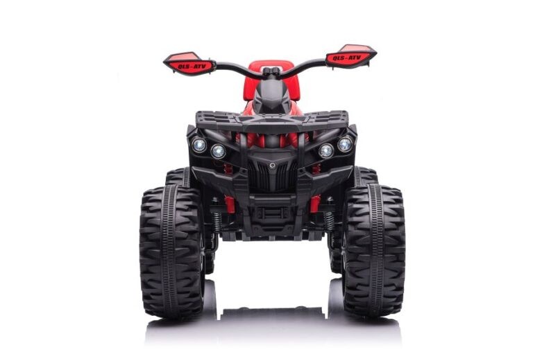 mamido Dětská elektrická čtyřkolka ATV Power 4x4 červená