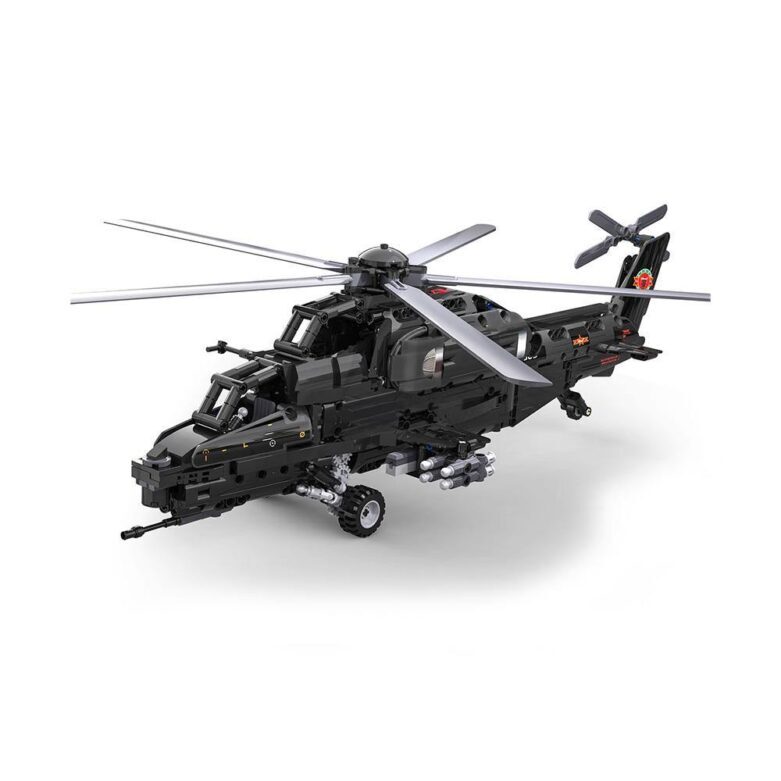 mamido Stavebnice technic R/C vrtulník WZ-10 na dálkové ovládání