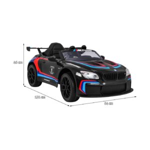 mamido Elektrické auto BMW M6 GT3 2 x 45W černé